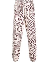 Marcelo Burlon County of Milan pantalon de jogging imprimé - Rouge