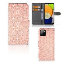 Samsung Galaxy A03 Telefoon Hoesje Pattern Orange