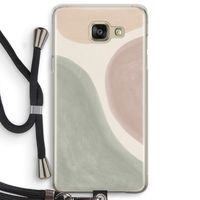 Geo #6: Samsung Galaxy A5 (2016) Transparant Hoesje met koord