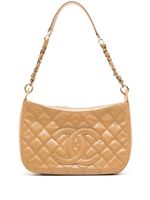 CHANEL Pre-Owned sac porté épaule à design matelassé (2002) - Jaune