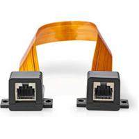 Nedis CAT5e Cable | UTP | RJ45 (8P8C) Female | RJ45 (8P8C) Female | 0.30 m | Flat | PVC | Orange | B - thumbnail