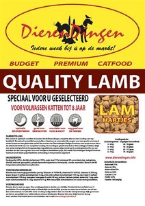 BUDGET PREMIUM CATFOOD QUALITY LAMB 15 KG