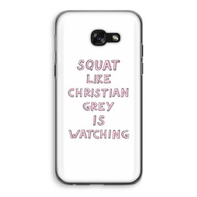 Christian Grey: Samsung Galaxy A5 (2017) Transparant Hoesje