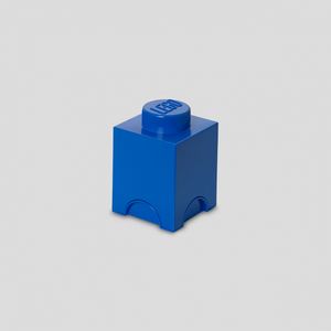 Lego - Opbergbox Brick 1 Vierkant - Polypropyleen - Blauw