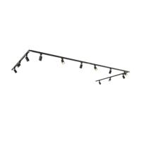 Taros Railverlichting Pakket - U-vorm - 4x 1,5m rail - 12 railspots - Excl. Lichtbron - IP20 - Modulair - 230V