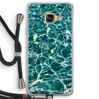Weerkaatsing water: Samsung Galaxy A3 (2016) Transparant Hoesje met koord