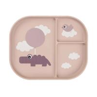 Done By Deer vakjesbord blije wolken roze Done By Deer vakjesbord blije wolken roze
