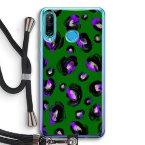 Green Cheetah: Huawei P30 Lite Transparant Hoesje met koord