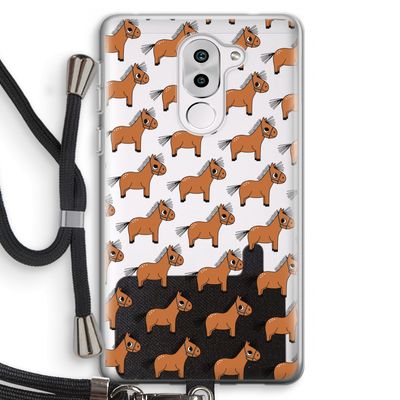 Pony: Honor 6X Transparant Hoesje met koord