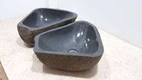 Waskommen riviersteen set RM210637AB, 45*36*15 cm Waskommen riviersteen set RM210637AB, 45*36*15 cm