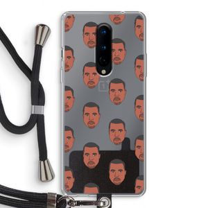 Kanye Call Me?: OnePlus 8 Transparant Hoesje met koord