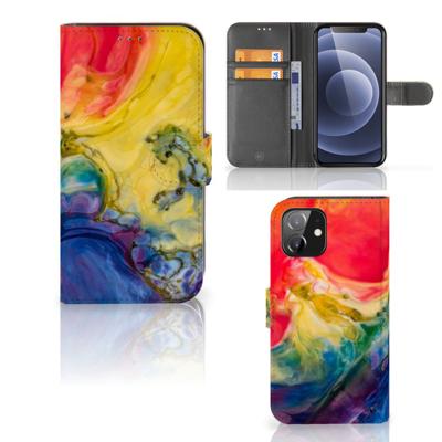 Hoesje iPhone 12 | 12 Pro (6.1") Watercolor Dark Hoesje iPhone 12 | 12 Pro (6.1") Watercolor Dark