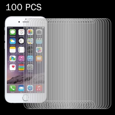 100 stuks voor iPhone 8 & iPhone 7 0 26 mm 9H oppervlakte hardheid 2.5D explosieveilige getemperd glas Non-full Screen Film
