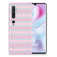 Xiaomi Mi Note 10 Pro TPU bumper Waves Roze