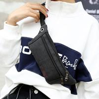 Cavans Single schoudertas taille tas borst tas Messenger Bag (zwart)