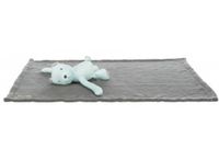 Trixie Trixie junior speelset deken en beer grijs / mintgroen - thumbnail