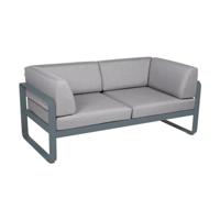 Fermob Bellevie Club 2-zits loungebank Storm Grey - Flannel