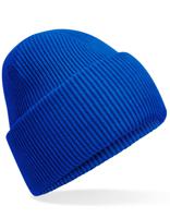 Beechfield CB385R Classic Engineered Deep Cuffed Beanie - Bright Royal - One Size