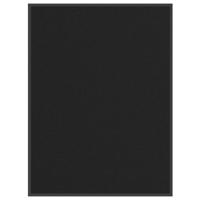 VidaXL Deurmat 80x120 cm zwart