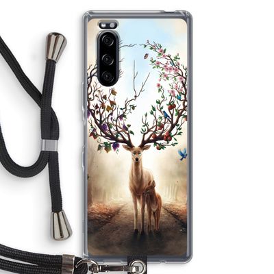 Seasons Change: Sony Xperia 5 Transparant Hoesje met koord