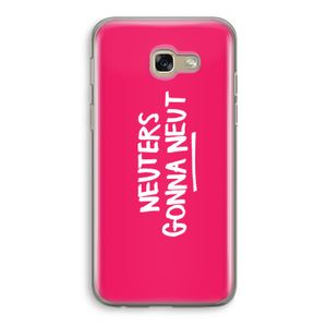 Neuters (roze): Samsung Galaxy A5 (2017) Transparant Hoesje