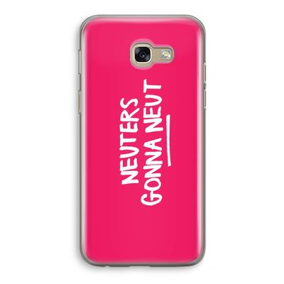 Neuters (roze): Samsung Galaxy A5 (2017) Transparant Hoesje