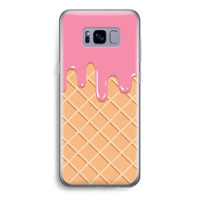 Ice cream: Samsung Galaxy S8 Transparant Hoesje