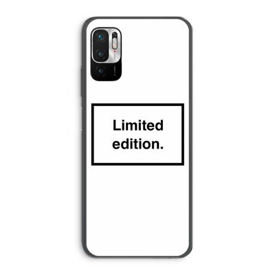 Limited edition: Xiaomi Redmi Note 10 5G Transparant Hoesje