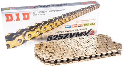 D.I.D Chain did 525 zvmx2 98n gold/gold open