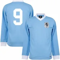 TSV 1860 München Retro Voetbalshirt 1965-1966 + Nummer 9