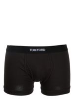 TOM FORD boxer à taille à logo - Marron