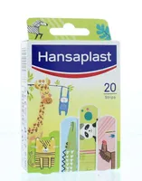 Hansaplast Kids Animal 1,9 x 7,2 cm 20 stuk(s) - thumbnail