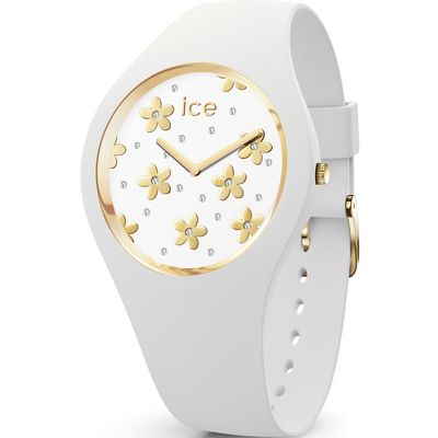 Ice-Watch Flower Small Precious White Horloge Ice-Watch Flower Small Precious White Horloge
