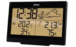 Alecto WS-2300 digitale weerstation Zwart, Wit Batterij/Accu