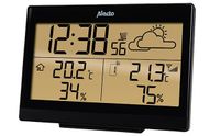 Alecto WS-2300 digitale weerstation Zwart, Wit Batterij/Accu - thumbnail