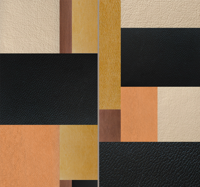 Abstract behang leer patroon