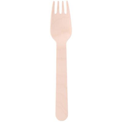 Cuisine Elegance houten vorken 16 cm 12 stuks