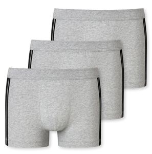 Schiesser Boxershorts 95/5 met zachte band grijs