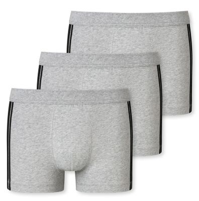 Schiesser Boxershorts 95/5 met zachte band grijs