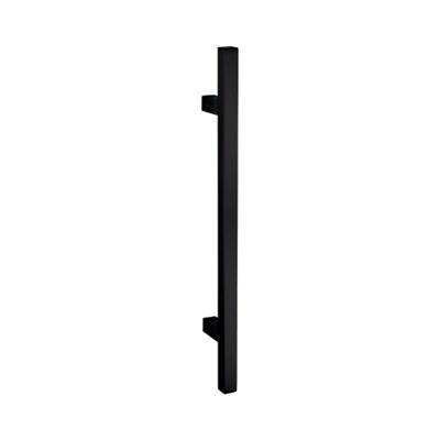 Hardbrass Handgreep Toronto T-model vierkant 1360x30mm - mat zwart