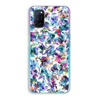 Hibiscus Flowers: Oppo A92 Transparant Hoesje