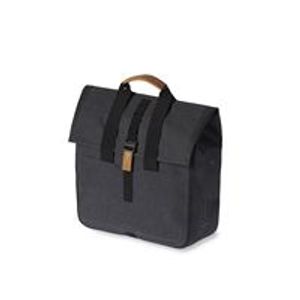 Basil urban dry shopper - waterdichte fietstas, unisex, charcoal melee