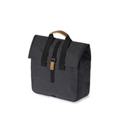 Basil urban dry shopper - waterdichte fietstas, unisex, charcoal melee
