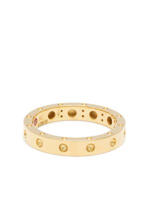 Roberto Coin anneau fin Pois Moi en or 18ct - Jaune