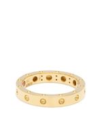 Roberto Coin bague fine Pois Moi en or rose 18ct - Jaune - thumbnail