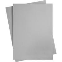 Creativ Company Gekleurd karton, a2, vel 420x594 mm, 180 gr, grijs, 10 vel/ 1 doos
