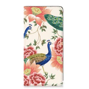 Hoesje maken voor Samsung Galaxy A12 Pink Peacock