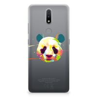 Nokia 2.4 Telefoonhoesje met Naam Panda Color - thumbnail