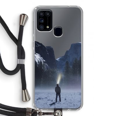 Wanderlust: Samsung Galaxy M31 Transparant Hoesje met koord