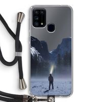 Wanderlust: Samsung Galaxy M31 Transparant Hoesje met koord